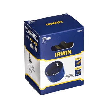 Irwin Bi-metalen Gatzaag Ø57mm. Voor Diverse Materialen Zoals Metaal En Hout. 2 Irwin Bi-metalen Gatzaag Ø57mm. Voor Diverse Materialen Zoals Metaal En Hout. - Afbeelding 2