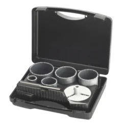Irwin TCT Gatzagenset Voor Steen 5-delig Ø33/53/68/73/83mm. Inclusief Booradapter.