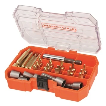 Black & Decker BLACK+DECKER Schroefbitset 32-delig A7229-XJ 1 Black & Decker BLACK+DECKER Schroefbitset 32-delig A7229-XJ