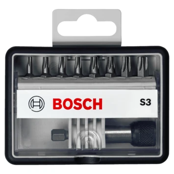 Bosch Prof Bitset Torx 9-delig Incl Bithouder 1 Bosch Prof Bitset Torx 9-delig Incl Bithouder