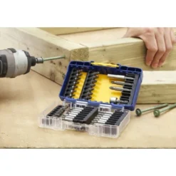 Irwin Schroefbitset Mixed 40-delig. Inclusief Schroefbithouder. In Tough Case. -Irwinga Winkel 123 298