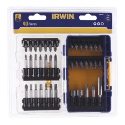 Irwin Schroefbitset Mixed 40-delig. Inclusief Schroefbithouder. In Tough Case. -Irwinga Winkel 123 299