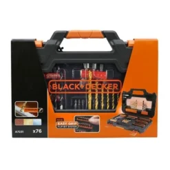 Black & Decker BLACK+DECKER Boren En Bitset 76-delig A7231-XJ -Irwinga Winkel 123 315