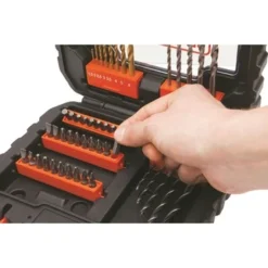 Black & Decker BLACK+DECKER Boren En Bitset 50-delig A7232-XJ -Irwinga Winkel 123 36