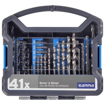 GAMMA Boren En Bitset 41-delig 1 GAMMA Boren En Bitset 41-delig