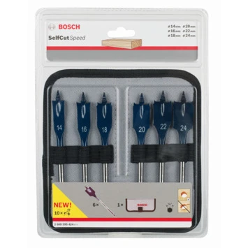 Bosch Prof Etui Self Cut Speed Boren 14/16/18/20/22/24 X 152 Mm 1 Bosch Prof Etui Self Cut Speed Boren 14/16/18/20/22/24 X 152 Mm