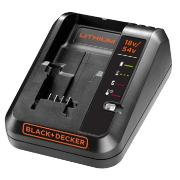 Black & Decker BLACK+DECKER Acculader Dualvolt: 18V + 54V 1 Black & Decker BLACK+DECKER Acculader Dualvolt: 18V + 54V