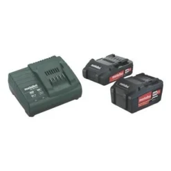 Metabo Basisset 2.0Ah + 4.0Ah 18V Accu's En Lader