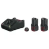 Bosch Professional Starterset 2 X GBA 12V 2.0Ah Accu + Oplader
