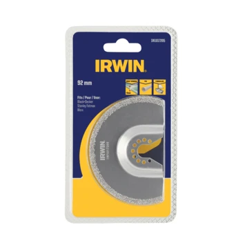 Irwin Segmentzaagblad 92 Mm Voor Uitslijpen Van Voegen. Geschikt Voor B+D Multitool MT300KA. 2 Irwin Segmentzaagblad 92 Mm Voor Uitslijpen Van Voegen. Geschikt Voor B+D Multitool MT300KA. - Afbeelding 2