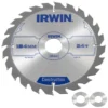 Irwin Cirkelzaagblad Ø184 Mm. Inclusief Reduceerringen Waardoor Geschikt Voor Asgat 16, 20 En 30 Mm, Vertanding 24T