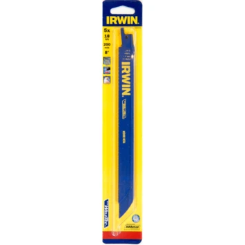 Irwin Reciprozaagblad Metaal 200mm 18t 5st 1 Irwin Reciprozaagblad Metaal 200mm 18t 5st