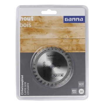 GAMMA Cirkelzaagblad 30t 85x10mm 1 GAMMA Cirkelzaagblad 30t 85x10mm