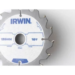 Irwin Cirkelzaagblad 125x20mm 16t 8 Irwin Cirkelzaagblad 125x20mm 16t -Irwinga Winkel 123 858