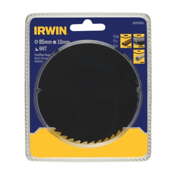 Irwin Cirkelzaagblad Ø85 Mm Met Asgat 10mm, Vertanding 40T 2 Irwin Cirkelzaagblad Ø85 Mm Met Asgat 10mm, Vertanding 40T - Afbeelding 2