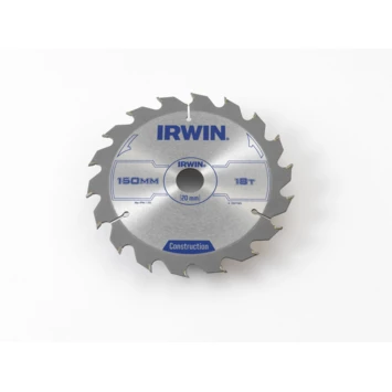 Irwin Cirkelzaagblad Ø150 Mm Met Asgat 20mm, Vertanding 18T 1 Irwin Cirkelzaagblad Ø150 Mm Met Asgat 20mm, Vertanding 18T